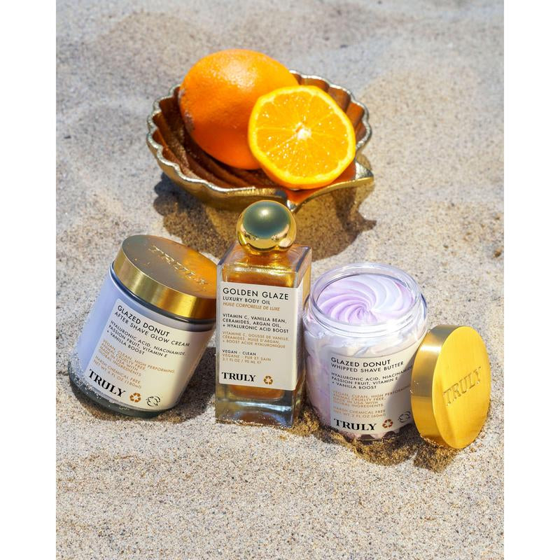 Golden Glaze Body Oil &amp; Shaving Goodies Bundle