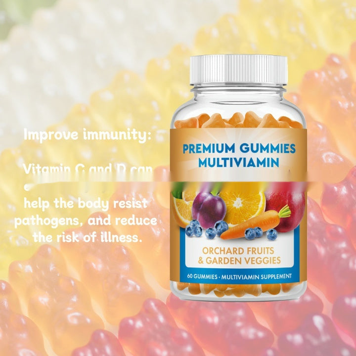 Cass beauty Multivitamin Gummy Bears 60-count Bottle