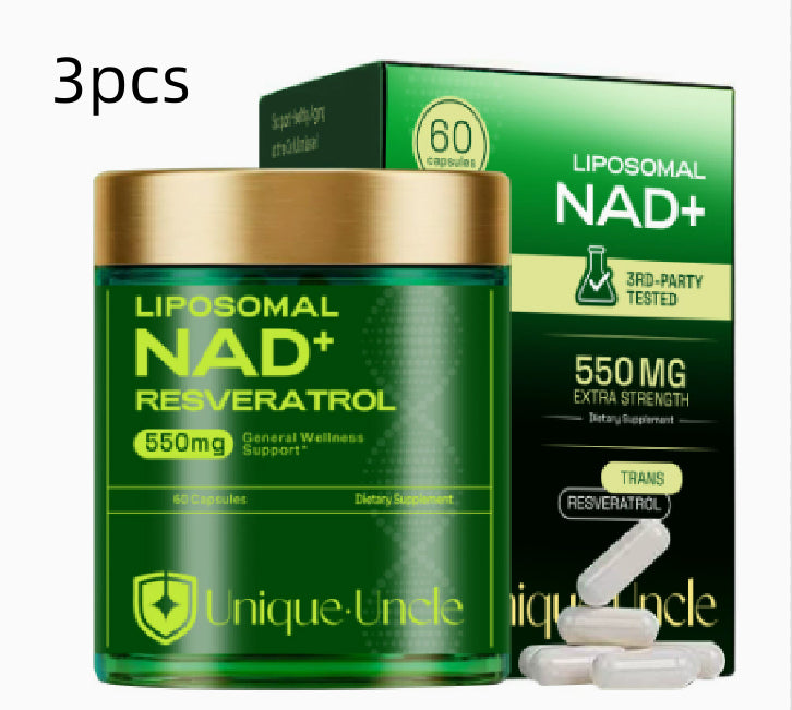 Cass beauty Ginger And Curcuma Root Liposome NAD Capsules