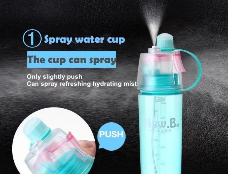  Cass beauty Spray Water Bottle 600ML Sports Cycling Mist Spray