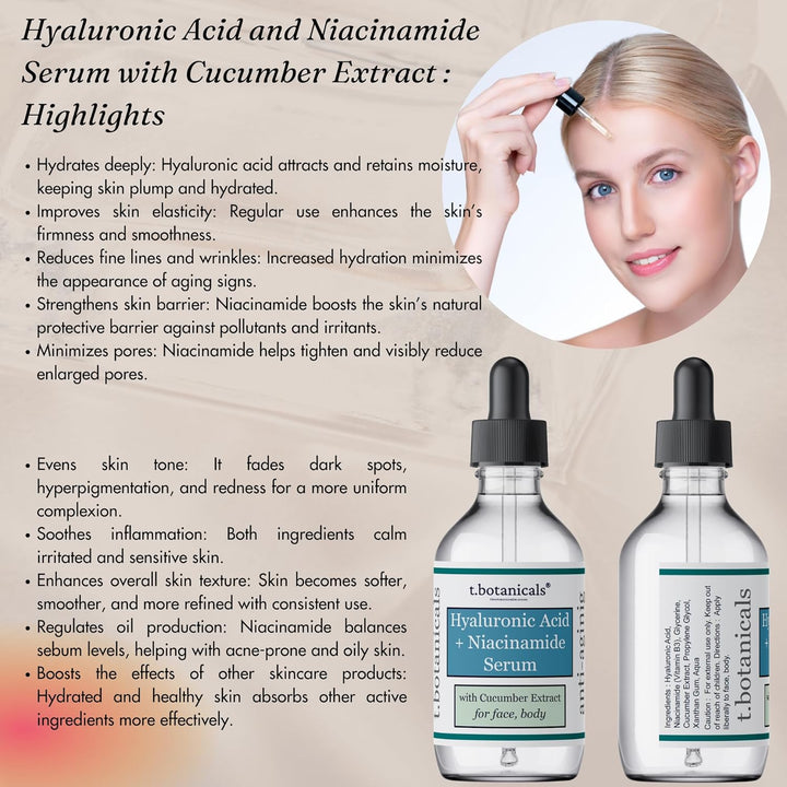 Hyaluronic Acid &amp; Niacinamide Hydrating Serum