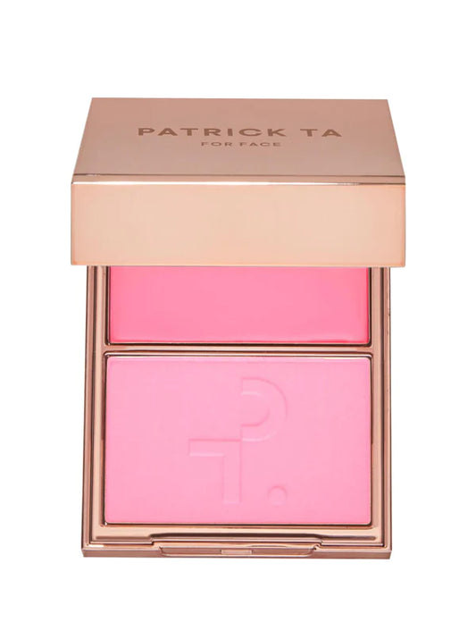 PATRICK TA Major Beauty Headlines – Double-Take Crème & Powder Blush*Pre-order*