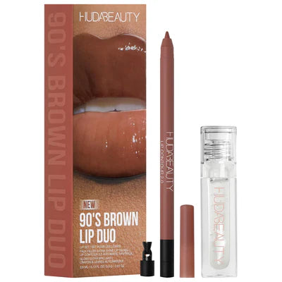 HUDA BEAUTY Bombshell Lip Liner and Liquid Lipstick Set *pre-order*