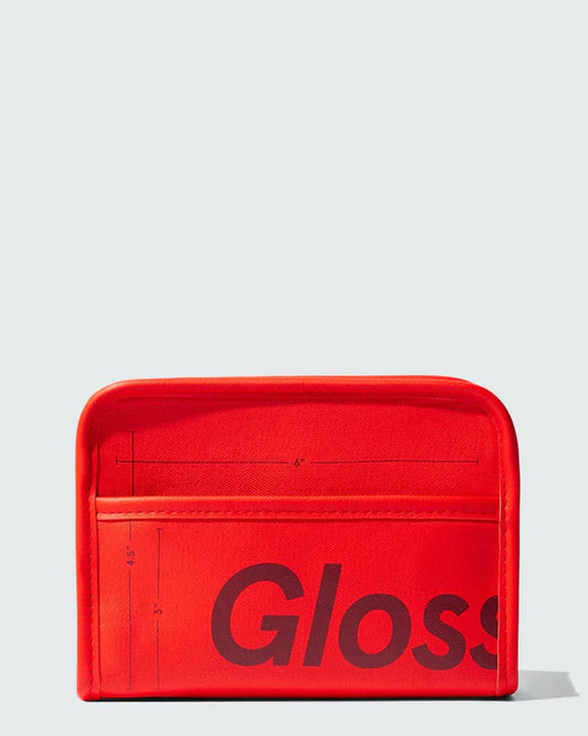 glossier mini beauty bag red *pre-order*