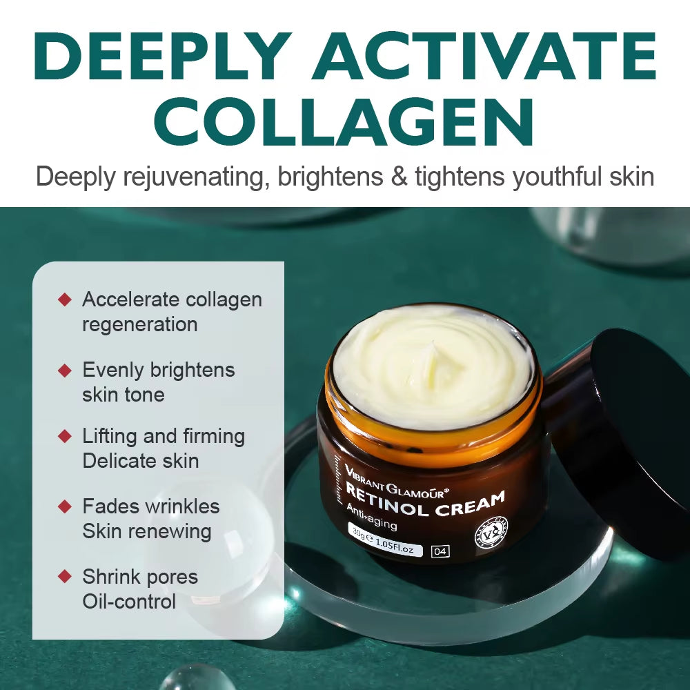 Retinol Face Cream – Moisturize, Brighten &amp; Smooth