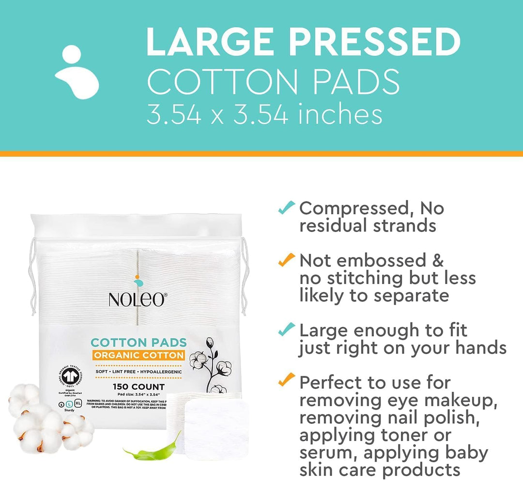 Organic Cotton Rounds &amp; Pads