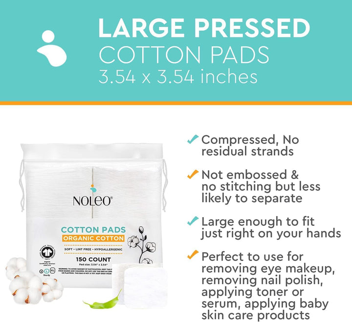 Organic Cotton Rounds &amp; Pads