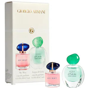 Armani Beauty Mini My Way & Acqua di Gioia Perfume Duo *pre-order*